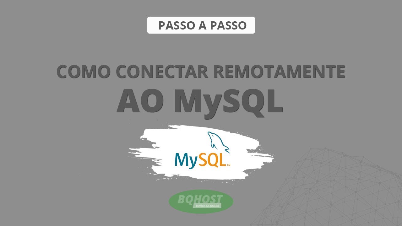 Como conectar remotamente ao MySQL cPanel