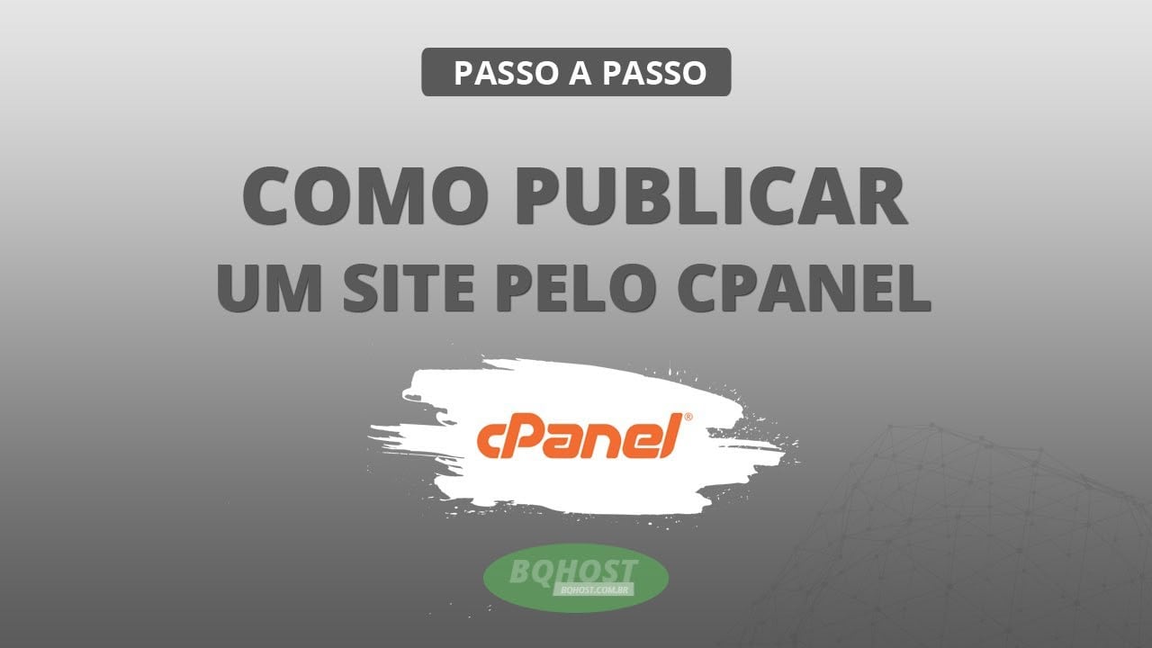 Como publicar um site pelo cPanel