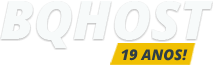 Logotipo BQHost de 19 anos