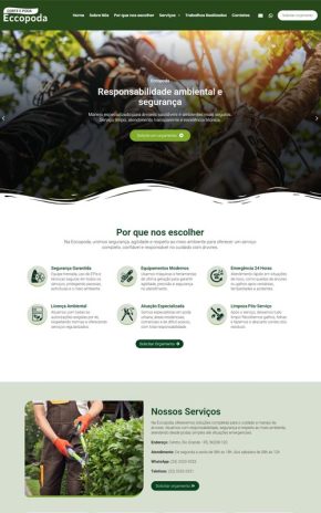 Criação de site para empresa de corte e poda de árvores (1)