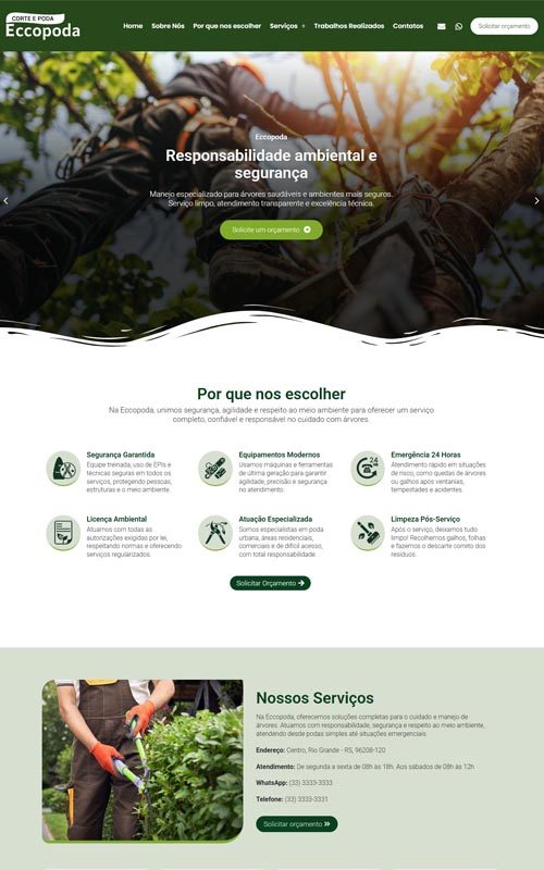 Criação de site para empresa de corte e poda de árvores (1)
