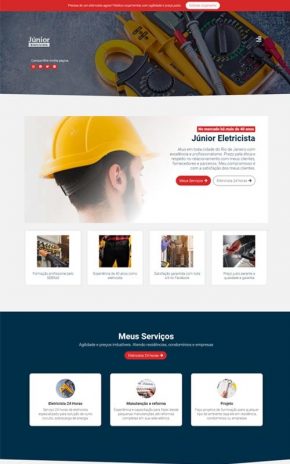 Junior - Site para eletricista autônomo e empresas de eletricistas