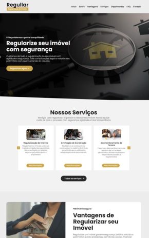 Regullar- Site para empresa de regularização de imóveis (1)